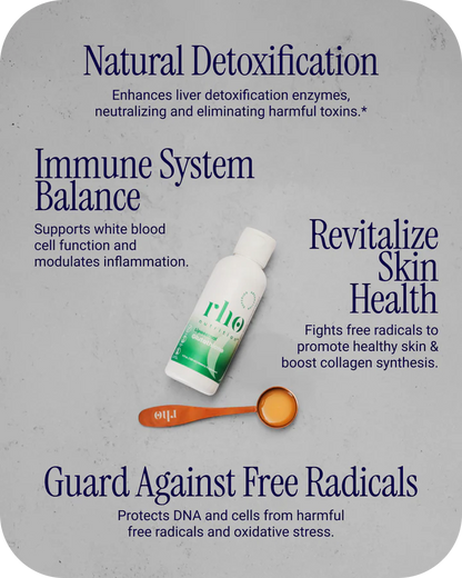 Liposomal Glutathione Liquid Supplement | High Absorption Antioxidant-(RHO)